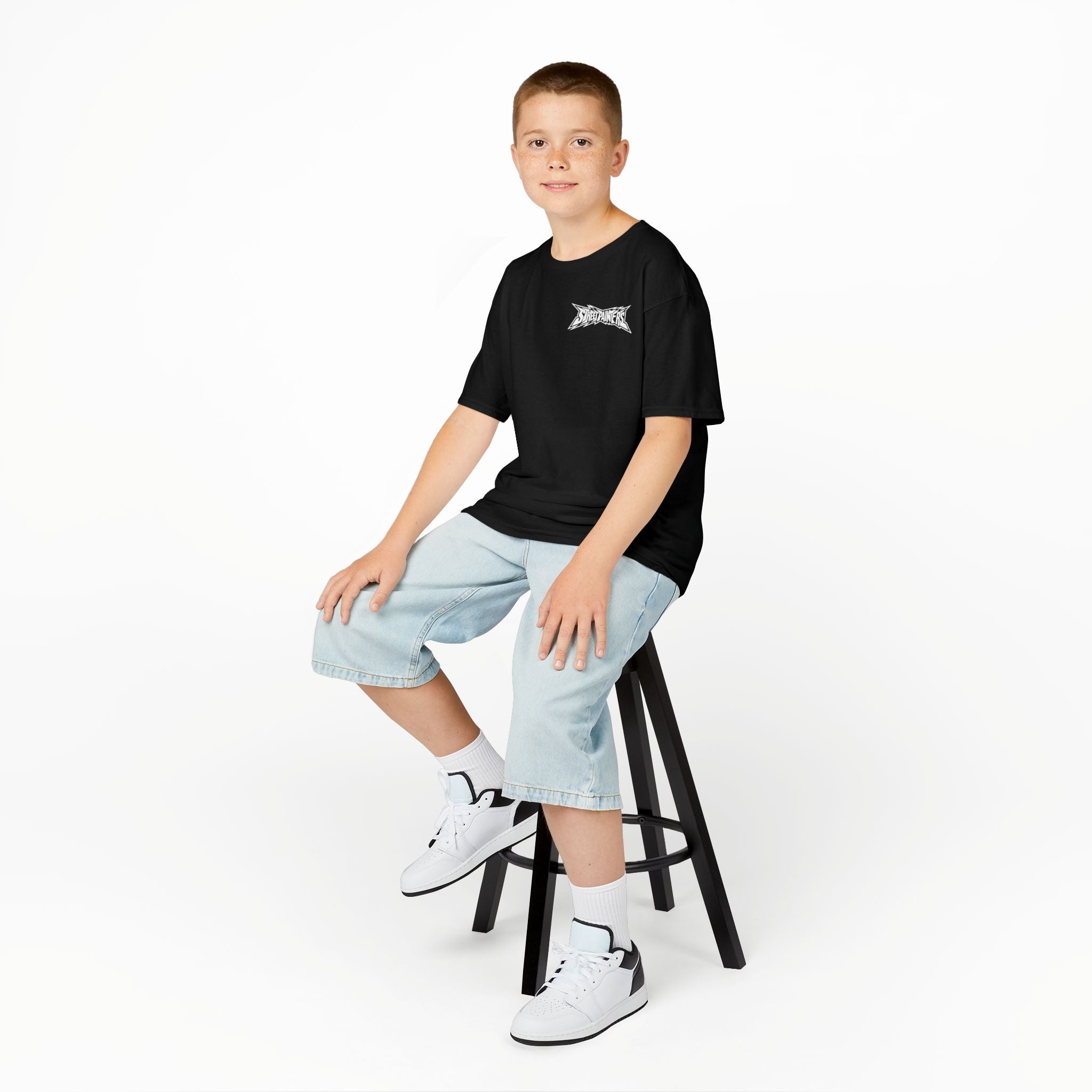 Kids T‑Shirt — Plain White Heavy Cotton Tee (Kids)