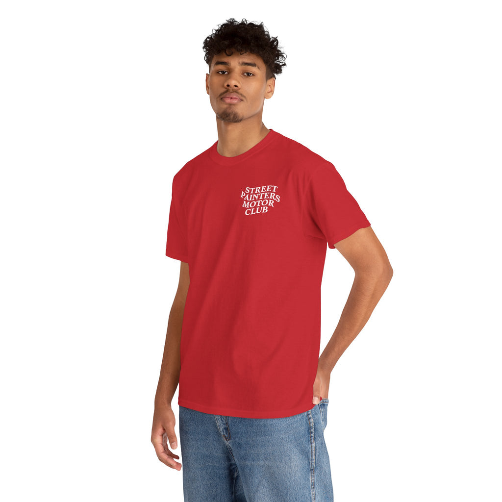 Streetpainters Club Tee — Graphic Black Globe T-Shirt (EST 2022)