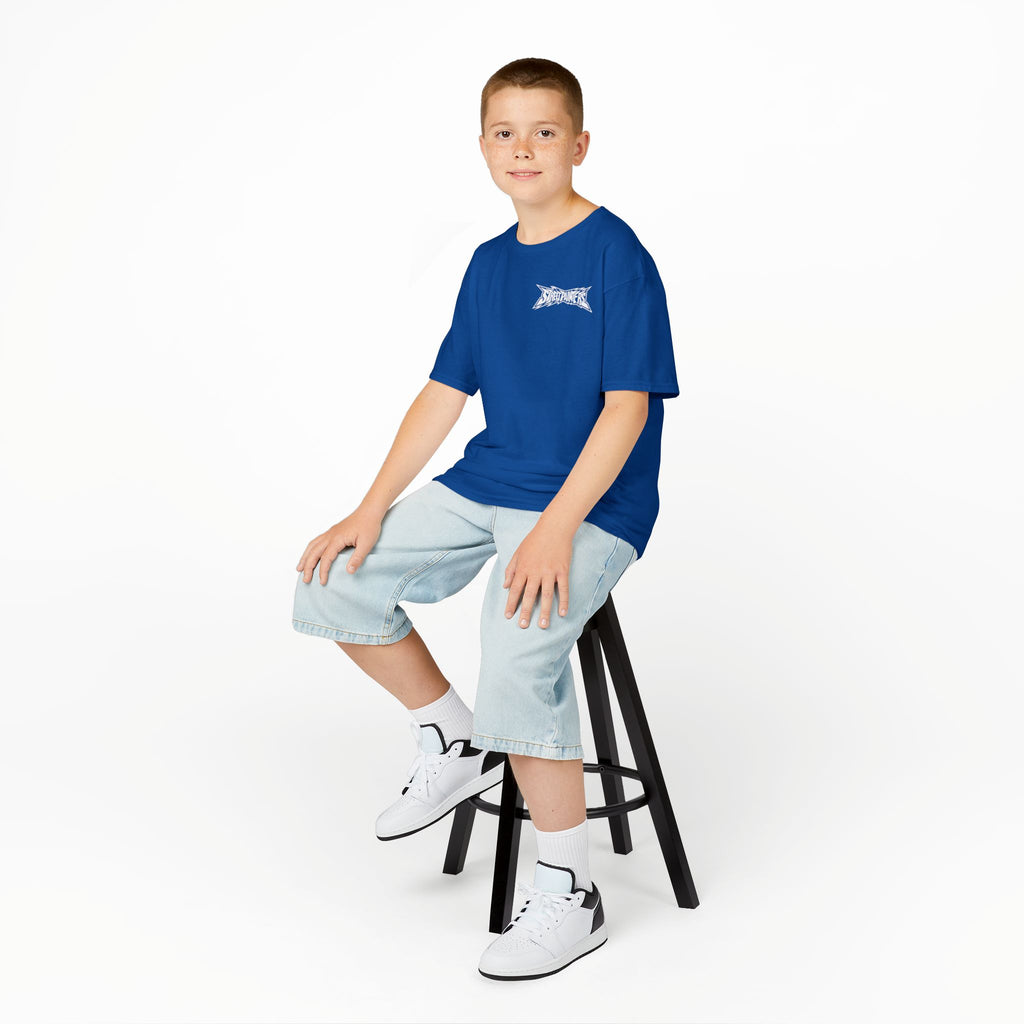 Kids T‑Shirt — Plain White Heavy Cotton Tee (Kids)