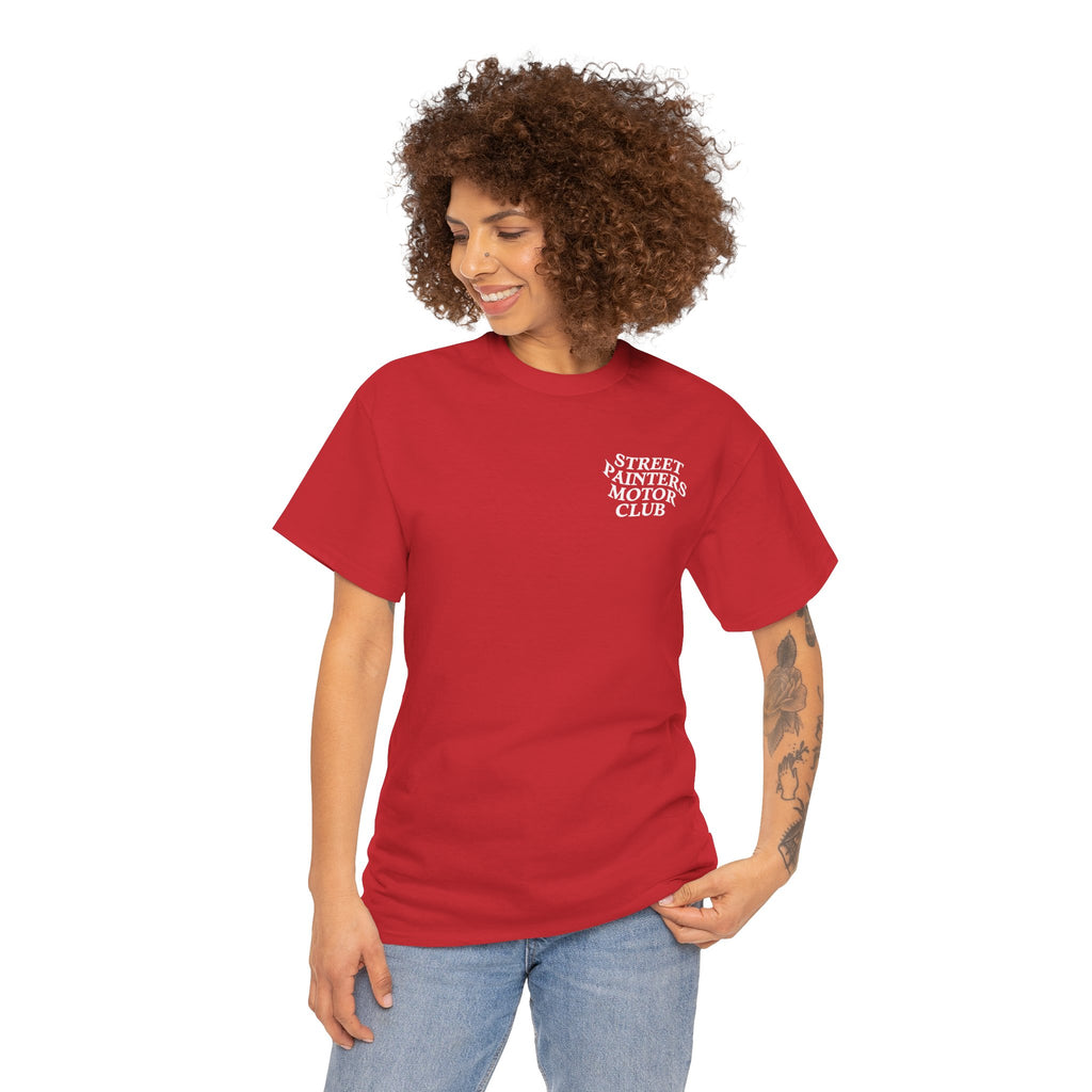 Streetpainters Club Tee — Graphic Black Globe T-Shirt (EST 2022)