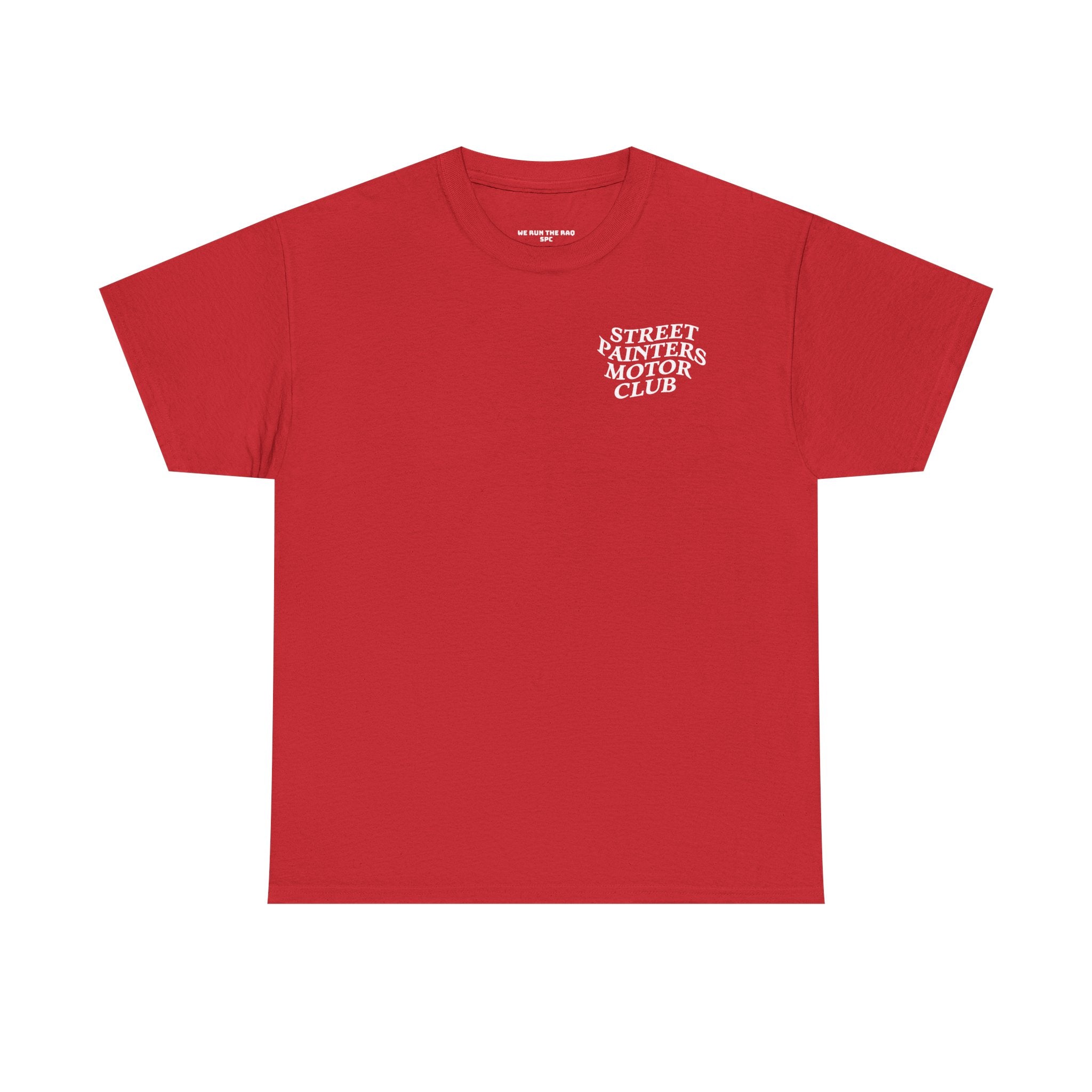 Streetpainters Club Tee — Graphic Black Globe T-Shirt (EST 2022)