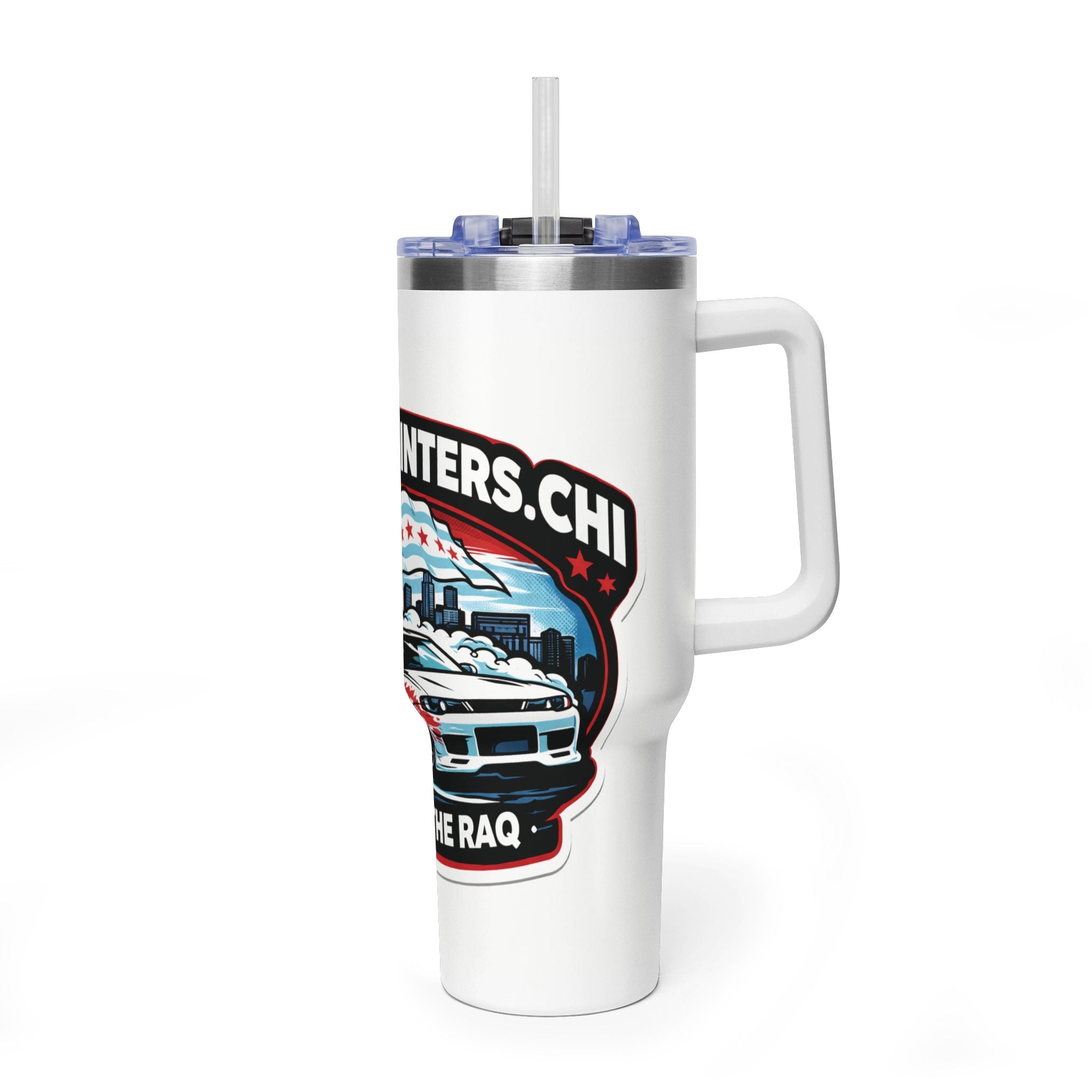 Street Painters 40oz Vacuum Tumbler – We Run The Races Car Design
