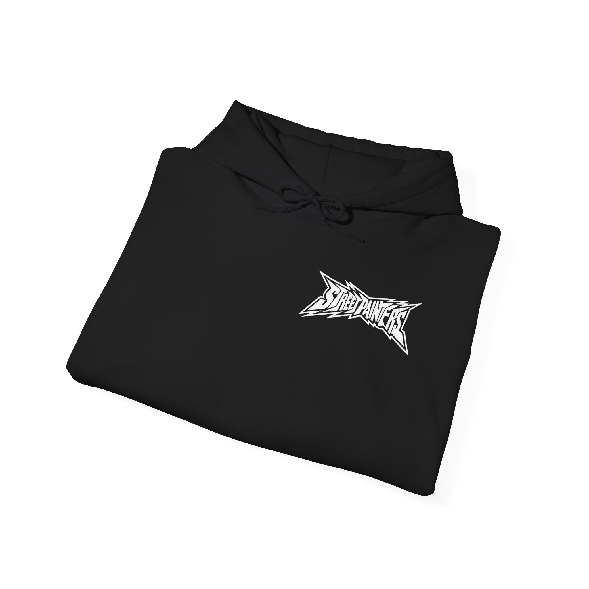 Street Painters Motor Club Hoodie | Graphic Logo Black Pullover