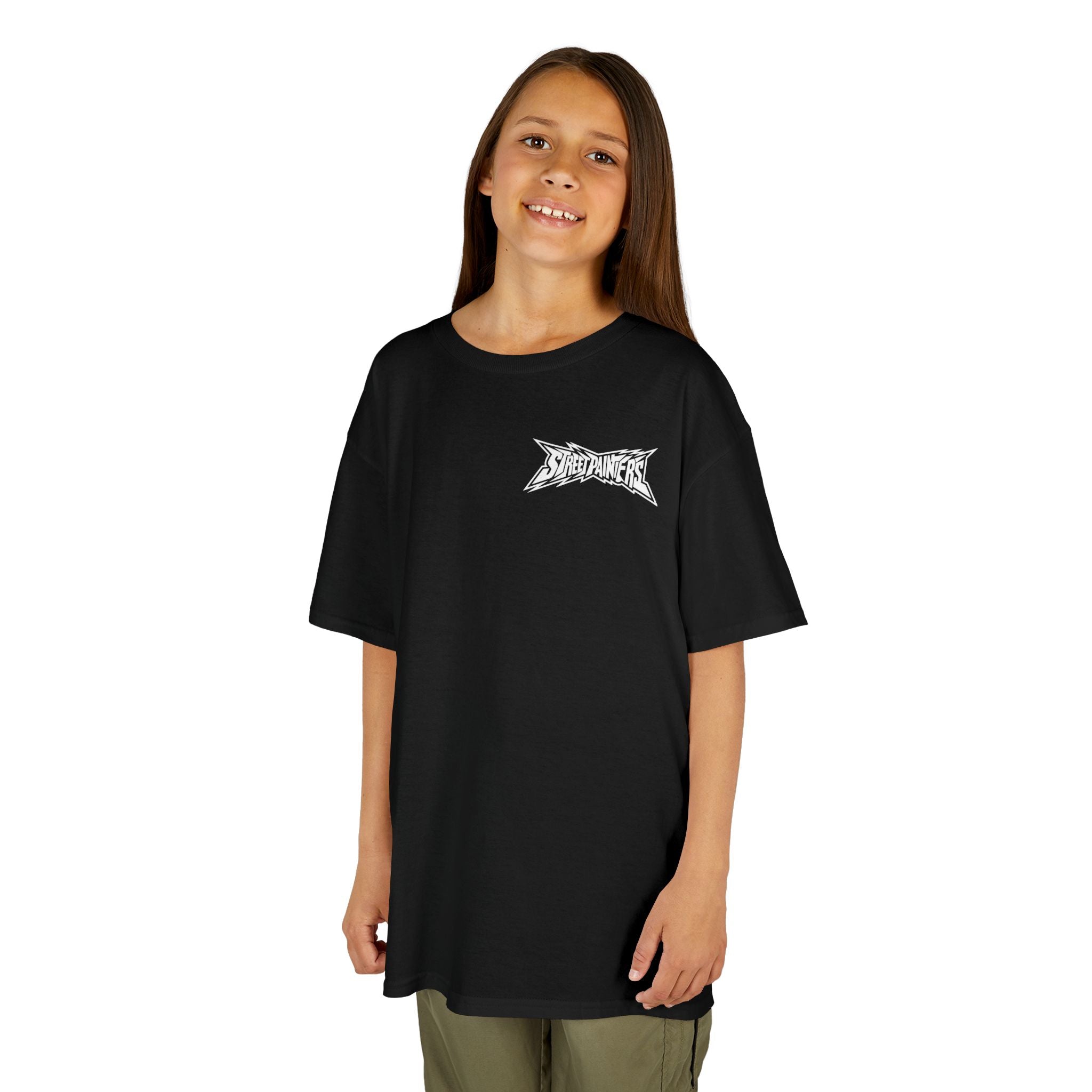 Kids T‑Shirt — Plain White Heavy Cotton Tee (Kids)