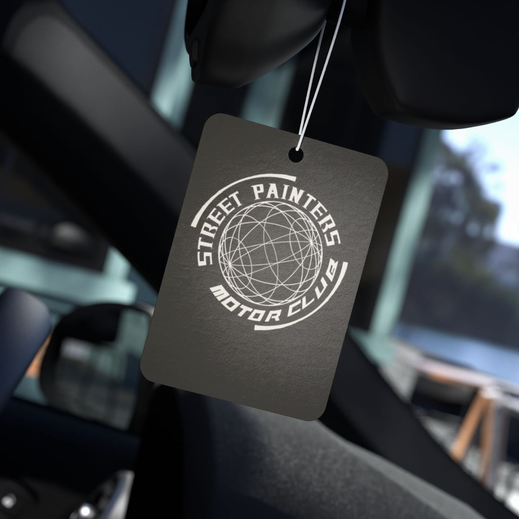 Car Air Freshener - Street Painters Motor Club Logo Scent Tag