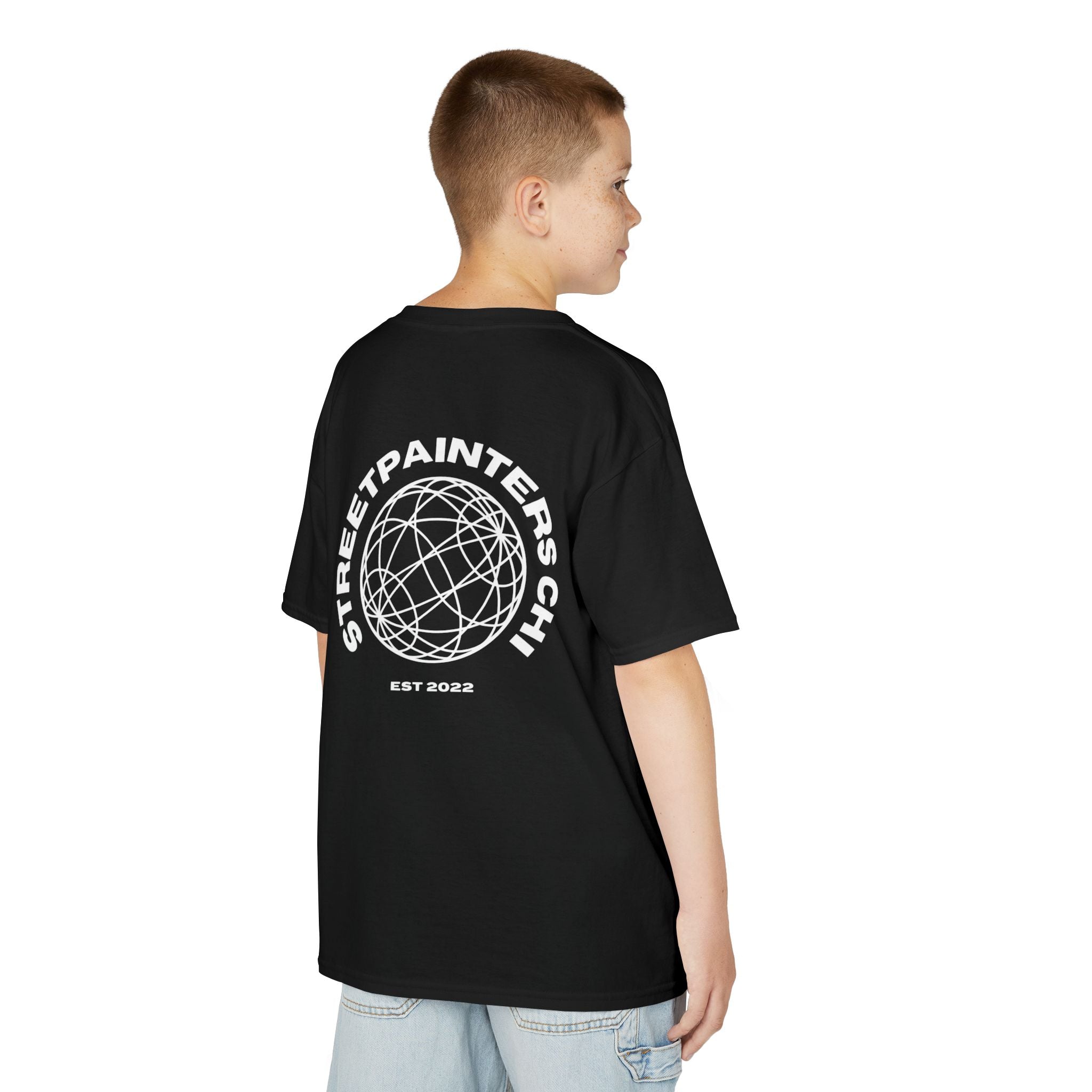 Kids T‑Shirt — Plain White Heavy Cotton Tee (Kids)