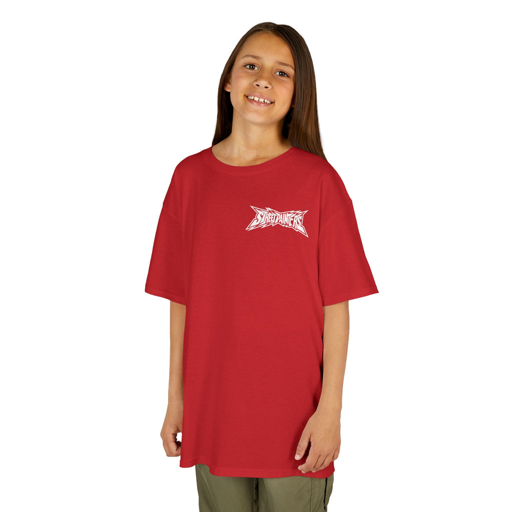 Kids T‑Shirt — Plain White Heavy Cotton Tee (Kids)