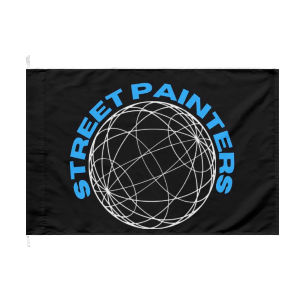 Street Painters Double-Sided Flag — Urban Graffiti Art Flag