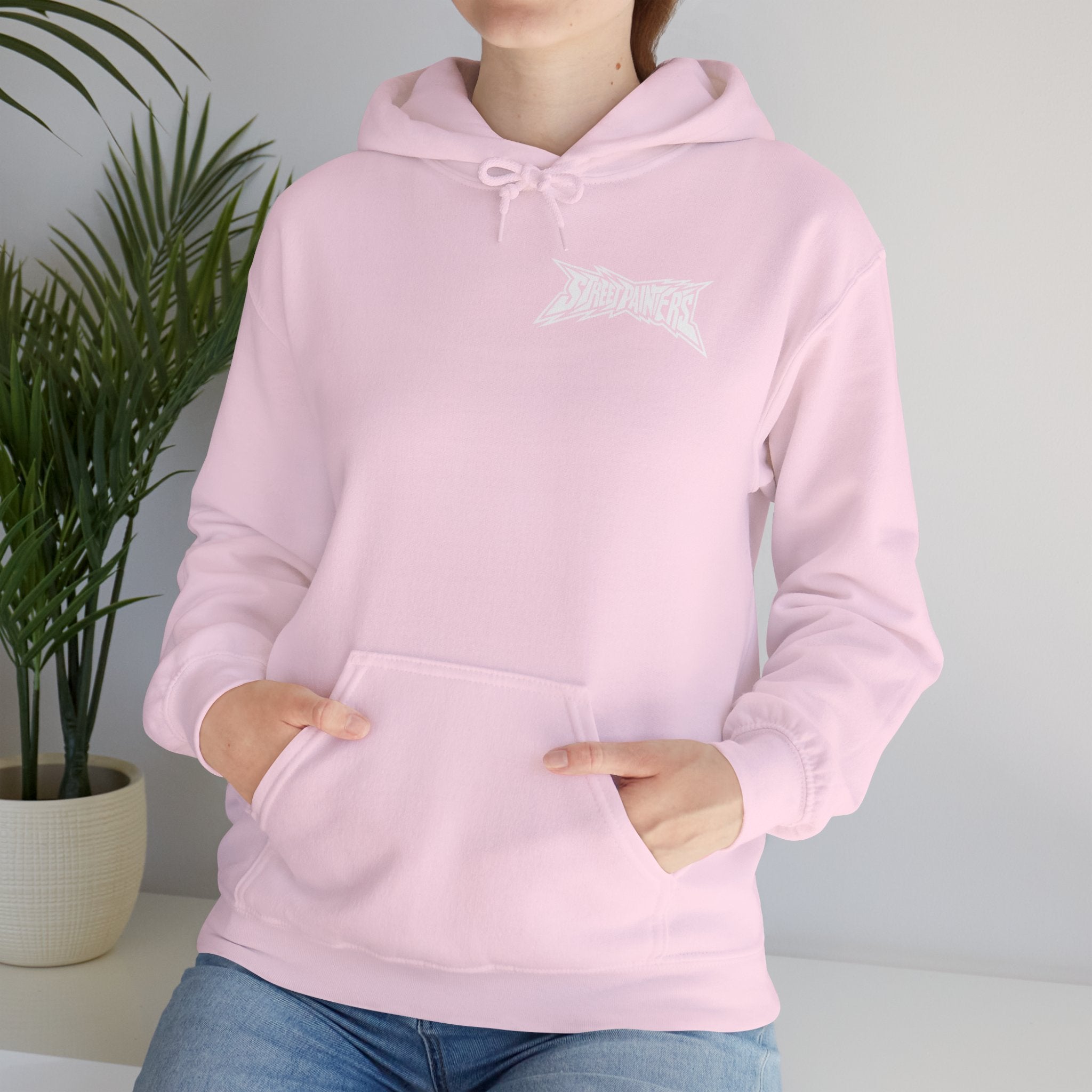 Street Painters Motor Club Hoodie | Graphic Logo Black Pullover