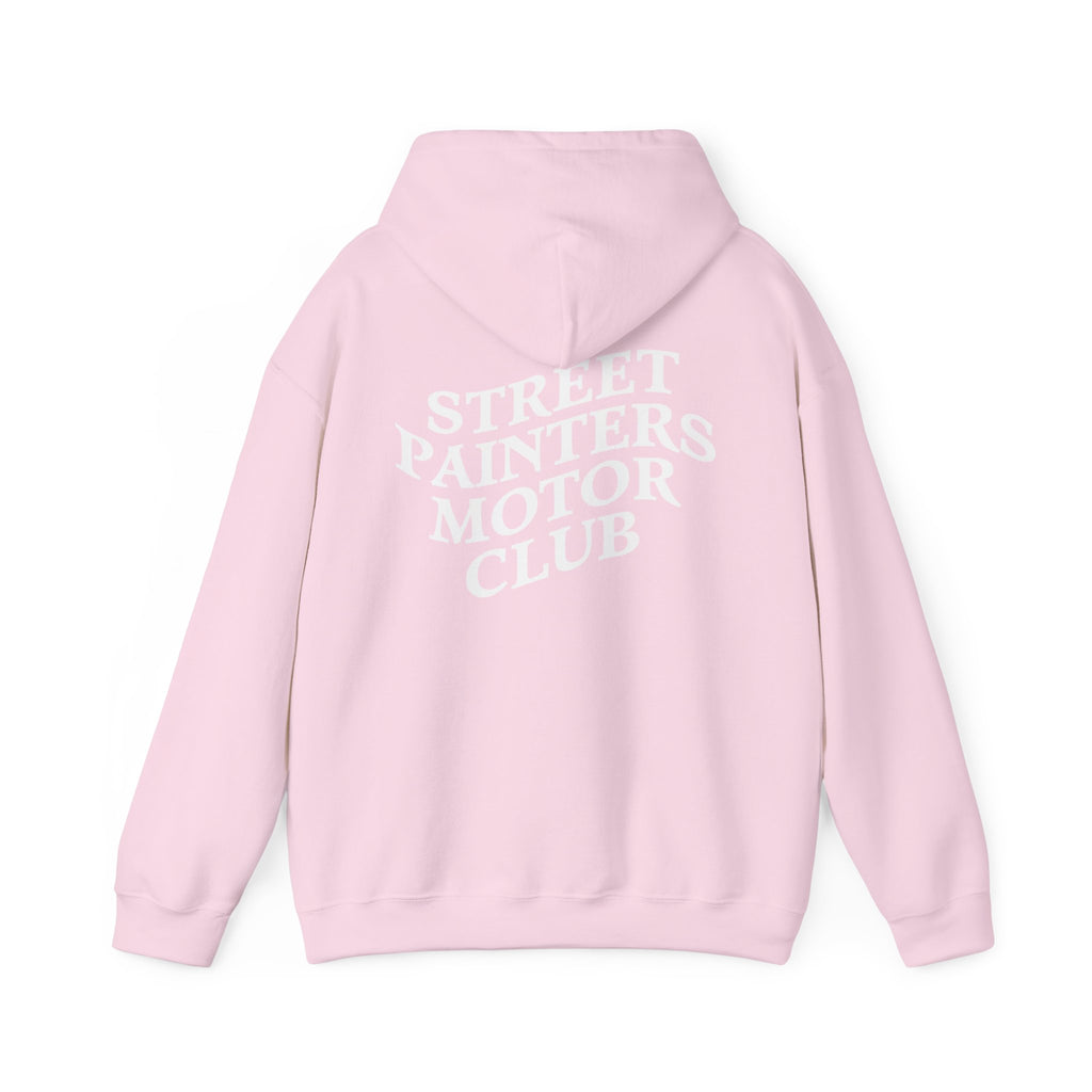 Street Painters Motor Club Hoodie | Graphic Logo Black Pullover