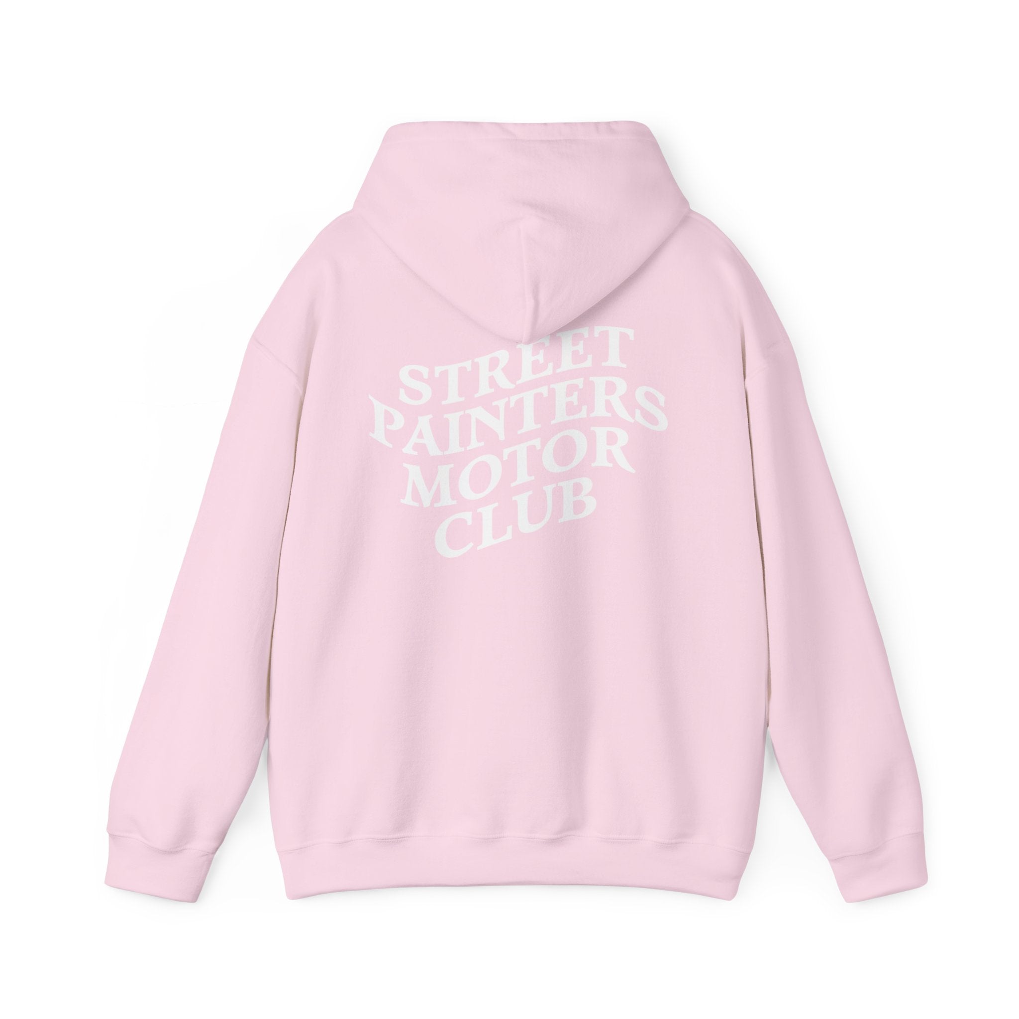 Street Painters Motor Club Hoodie | Graphic Logo Black Pullover
