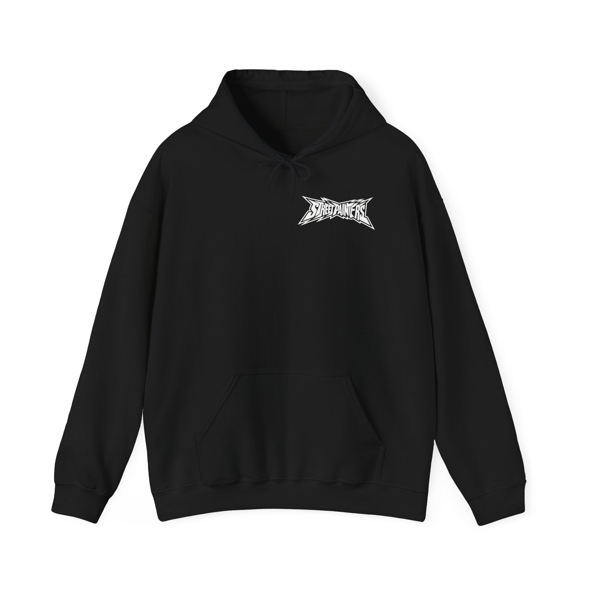 Street Painters Motor Club Hoodie | Graphic Logo Black Pullover