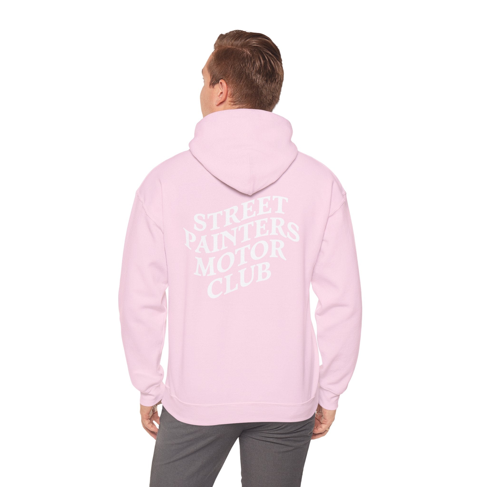 Street Painters Motor Club Hoodie | Graphic Logo Black Pullover