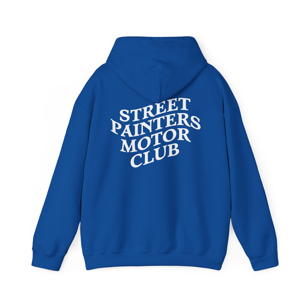 Street Painters Motor Club Hoodie | Graphic Logo Black Pullover