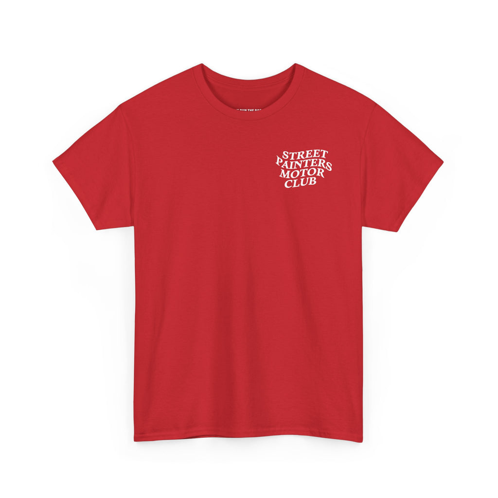 Streetpainters Club Tee — Graphic Black Globe T-Shirt (EST 2022)