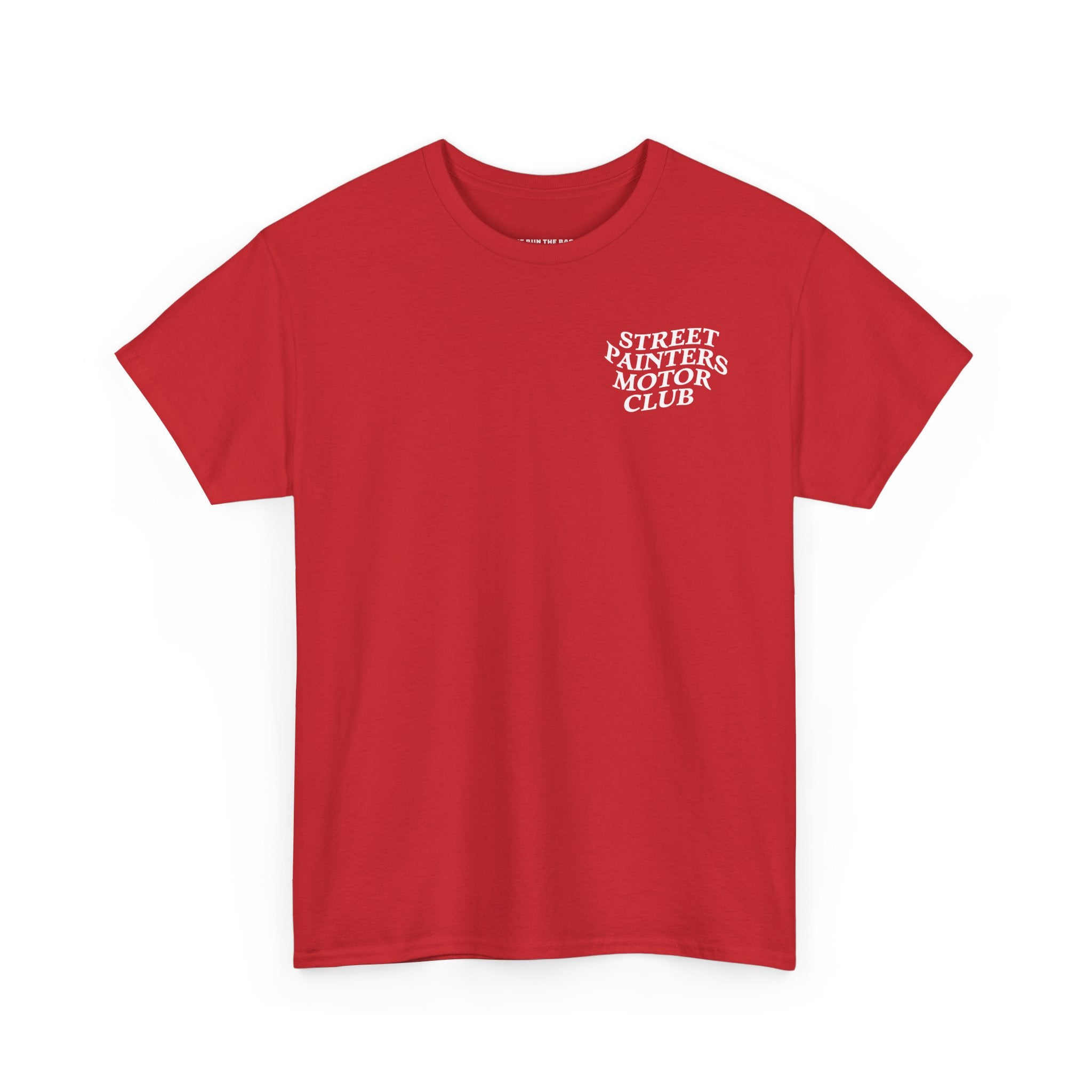 Streetpainters Club Tee — Graphic Black Globe T-Shirt (EST 2022)