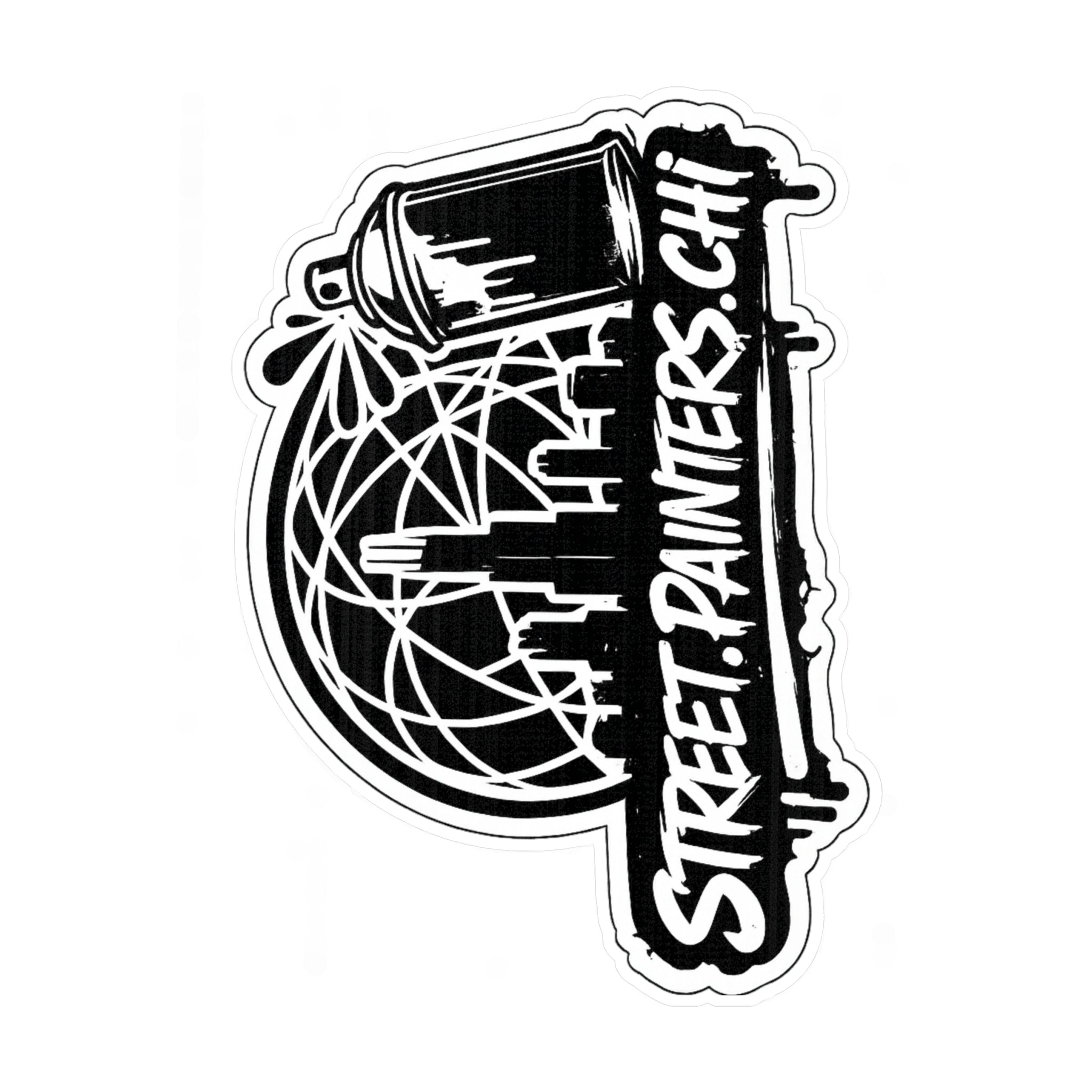Streetpainters Vinyl Sticker — Kiss-Cut Decal for cars and trucks