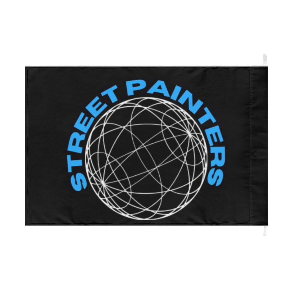 Street Painters Double-Sided Flag — Urban Graffiti Art Flag