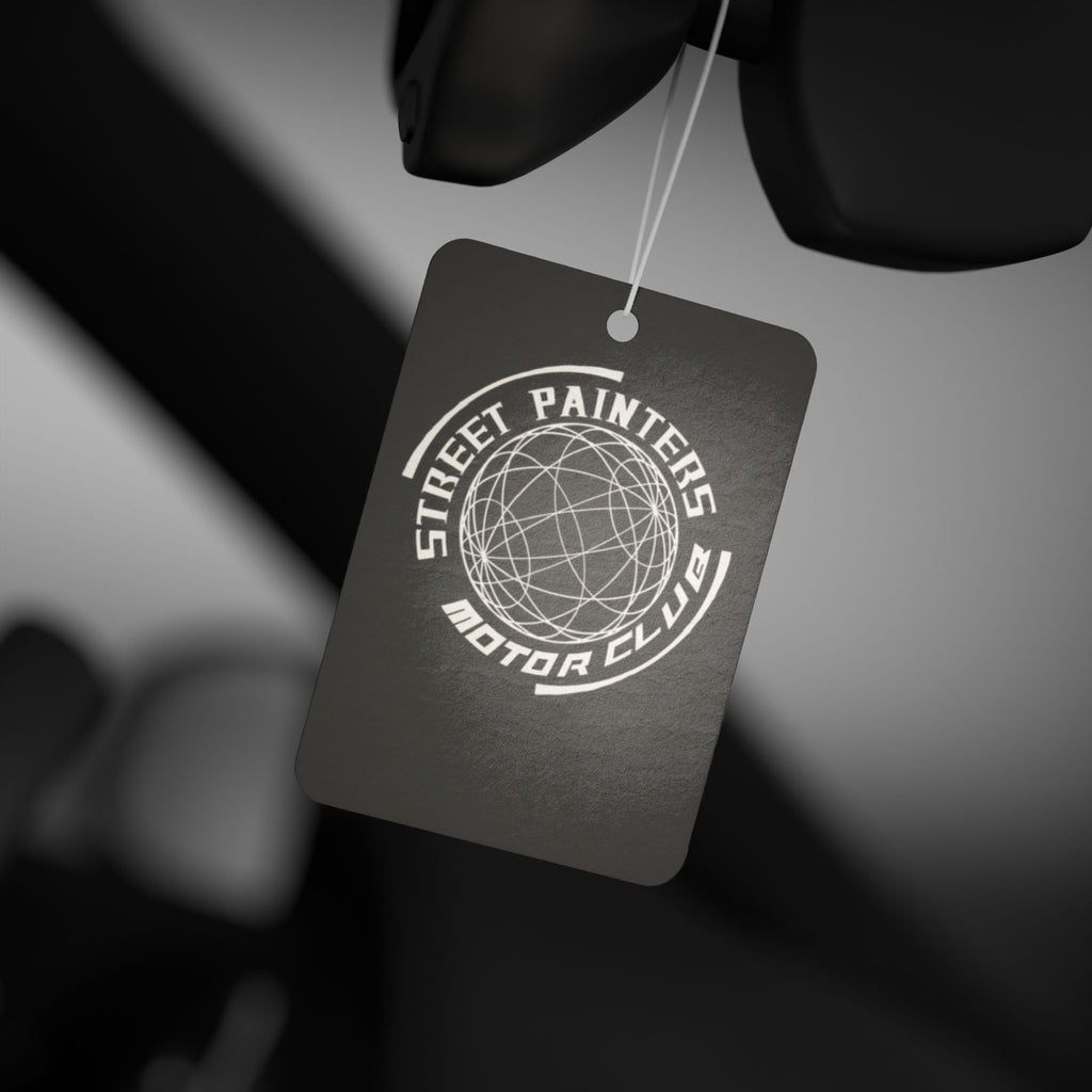 Car Air Freshener - Street Painters Motor Club Logo Scent Tag