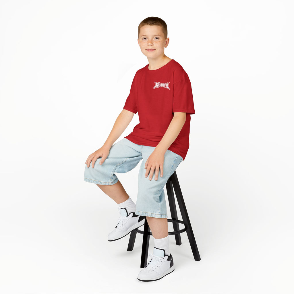 Kids T‑Shirt — Plain White Heavy Cotton Tee (Kids)