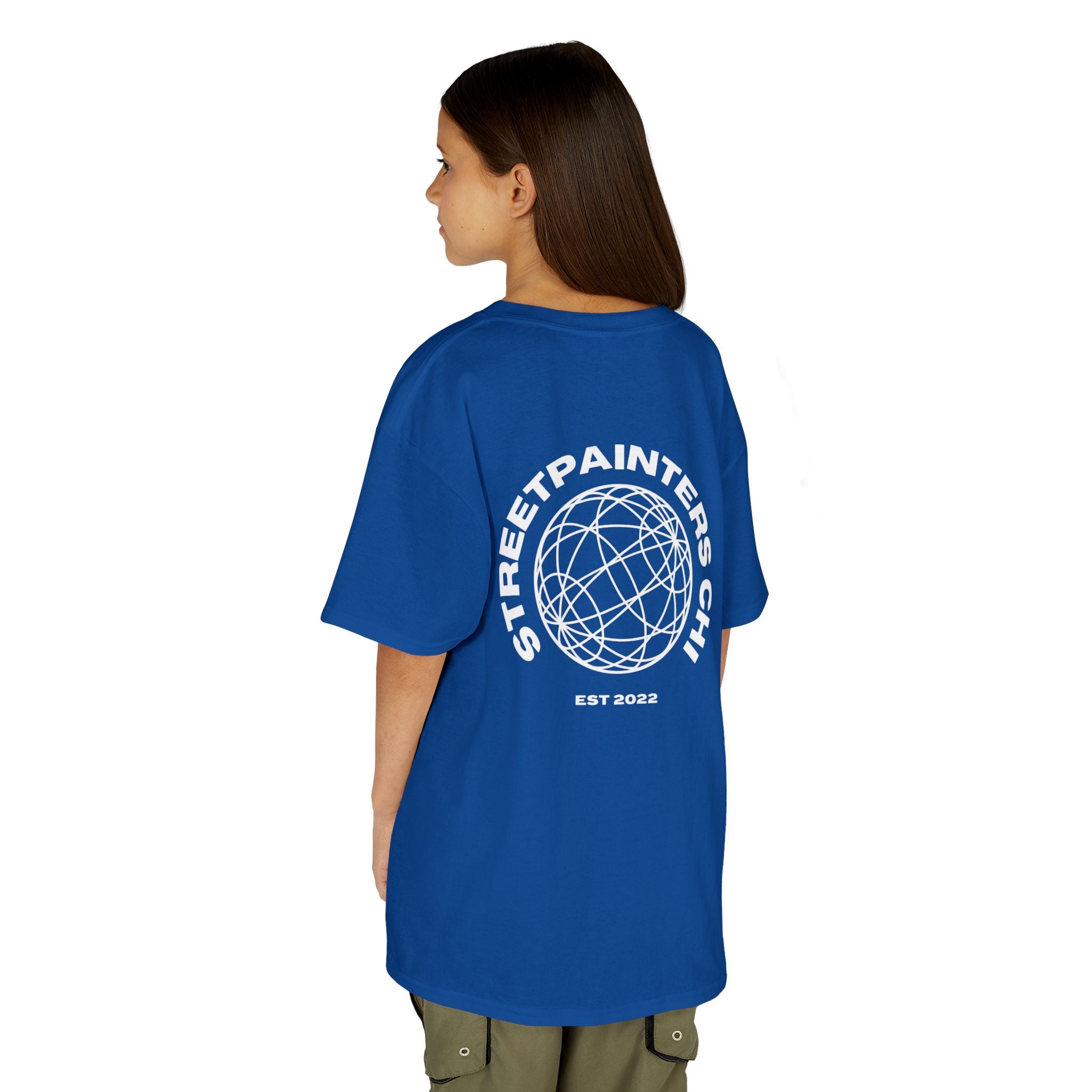 Kids T‑Shirt — Plain White Heavy Cotton Tee (Kids)
