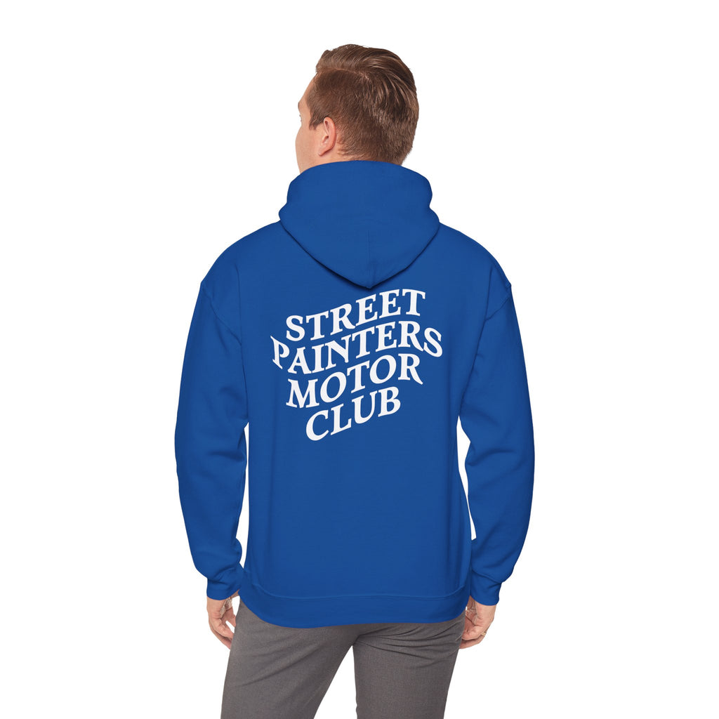 Street Painters Motor Club Hoodie | Graphic Logo Black Pullover