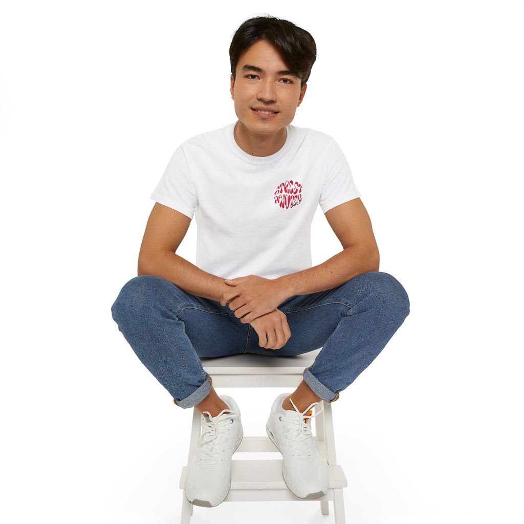 Street painters  Lip Graphic Tee — "Streetpainters Motor Club" Retro Red Logo T‑Shirt
