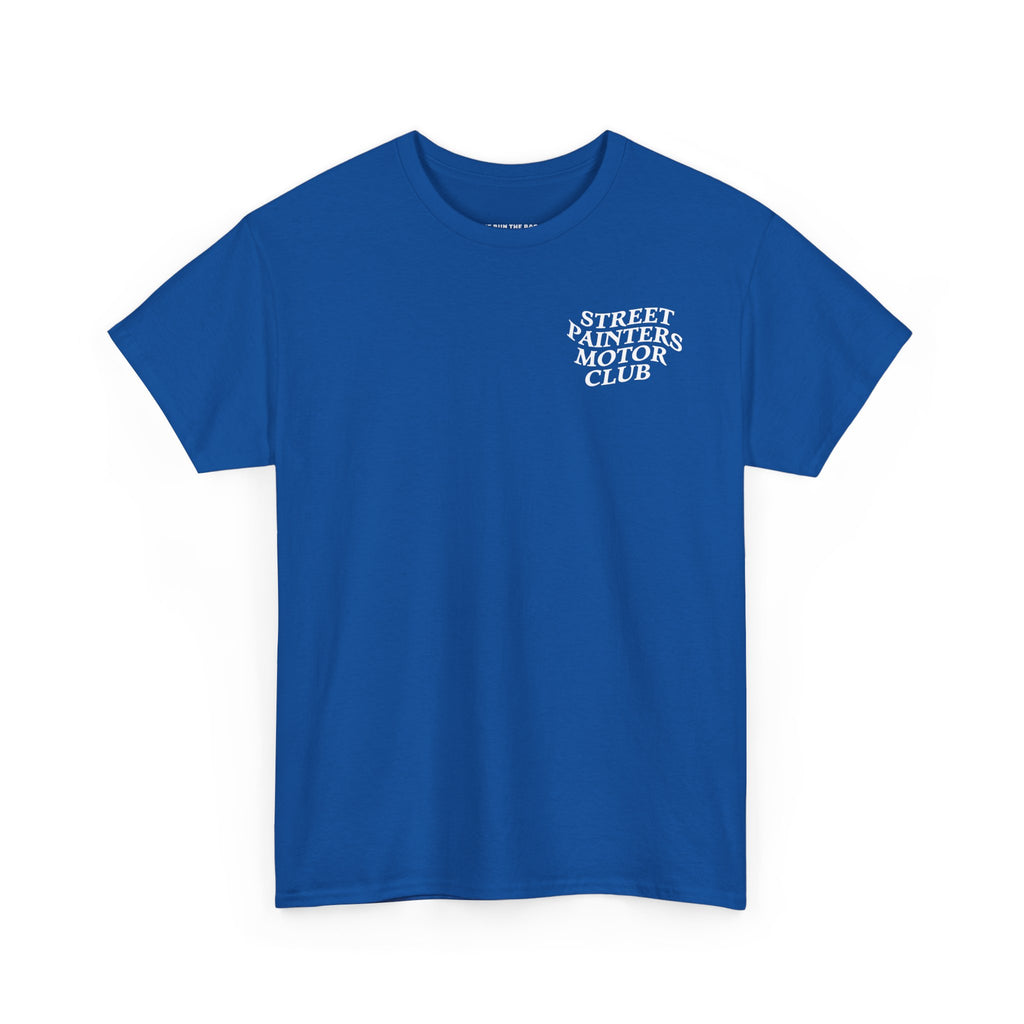 Streetpainters Club Tee — Graphic Black Globe T-Shirt (EST 2022)