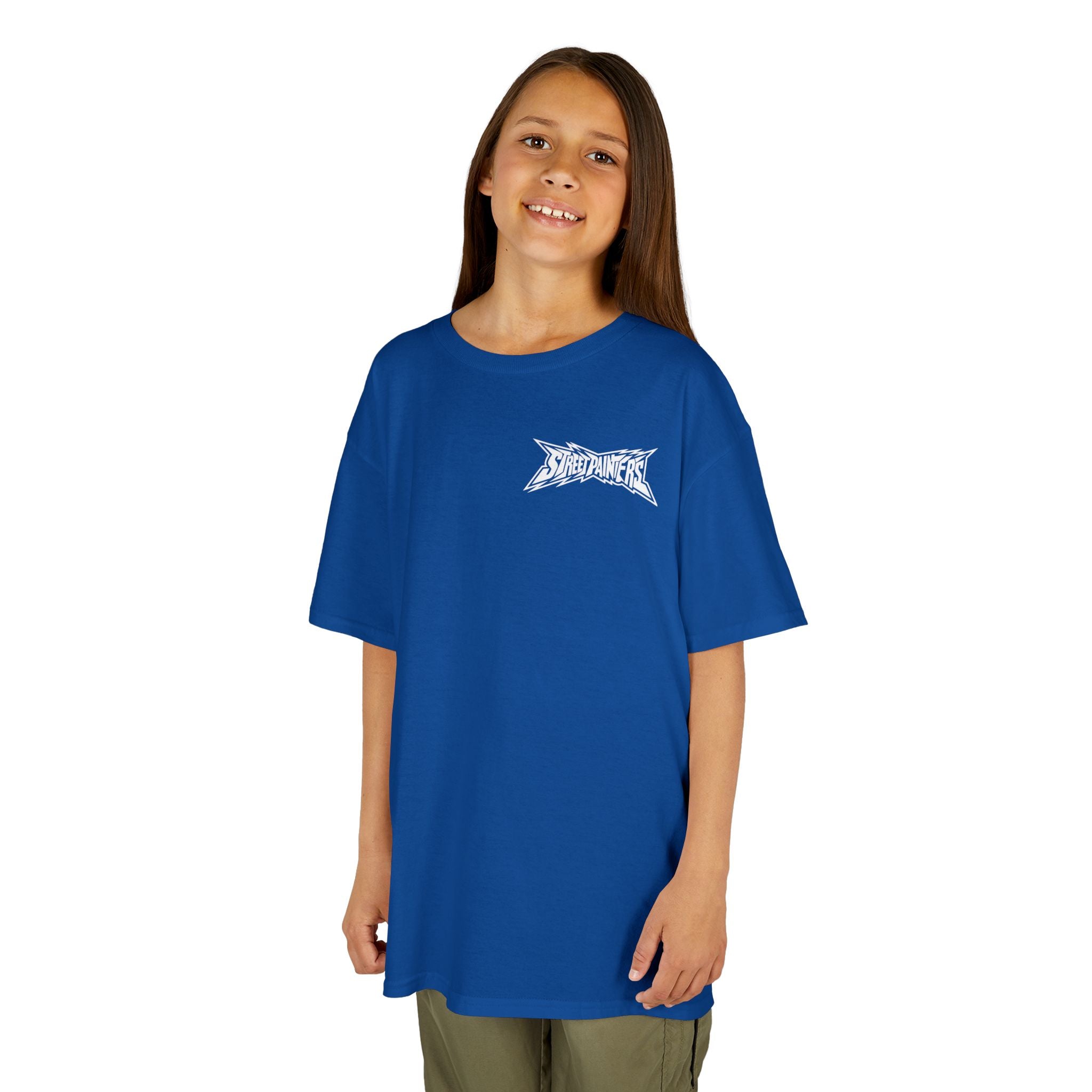 Kids T‑Shirt — Plain White Heavy Cotton Tee (Kids)