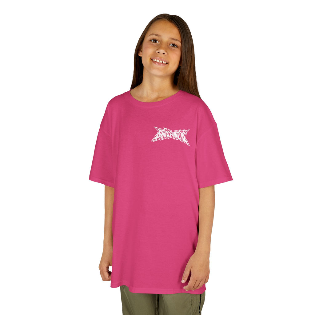 Kids T‑Shirt — Plain White Heavy Cotton Tee (Kids)